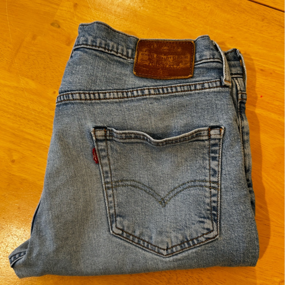 Levi's 511 Light Blue Straight Jeans